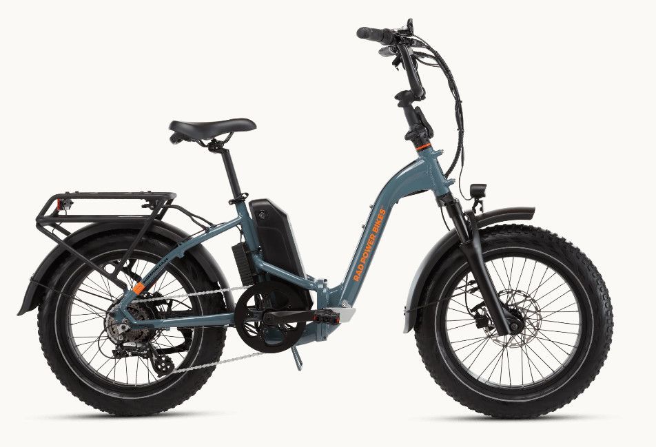 RadExpand™ 5 Plus Electric Folding Bike, Color: Slate Blue