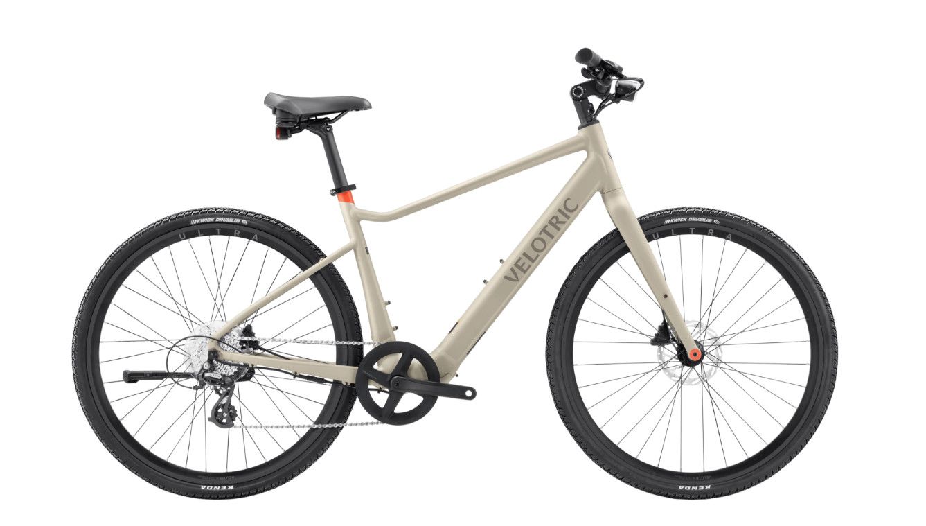 Velotric T1 ST Plus Ebike, Color: Sand, Size: Regular