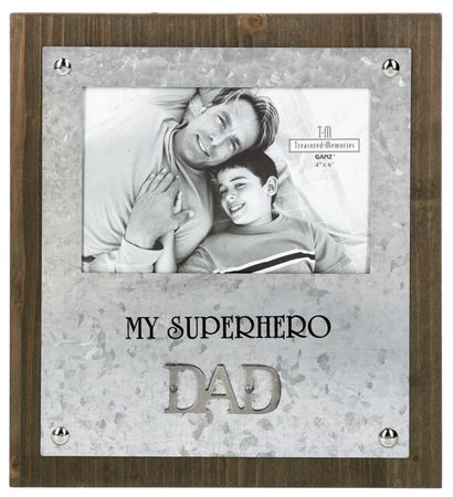 Superhero Dad 4x6 Frame