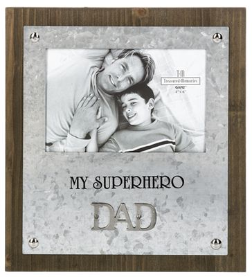 Superhero Dad 4x6 Frame
