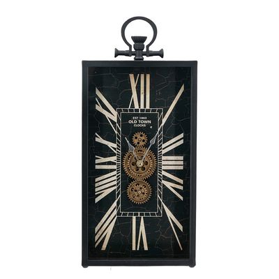 Vertical Gear Table Clock