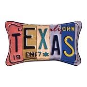 Texas License Plate Pillow