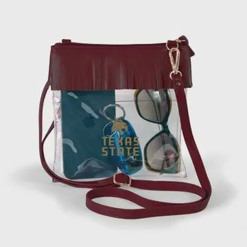 Texas State Clear Crossbody