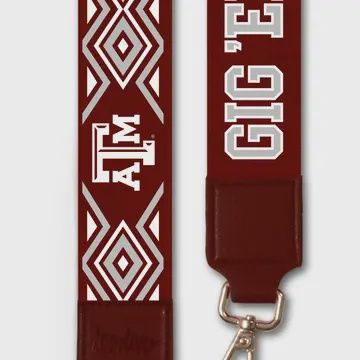 A&amp;M Purse Strap 2&quot;