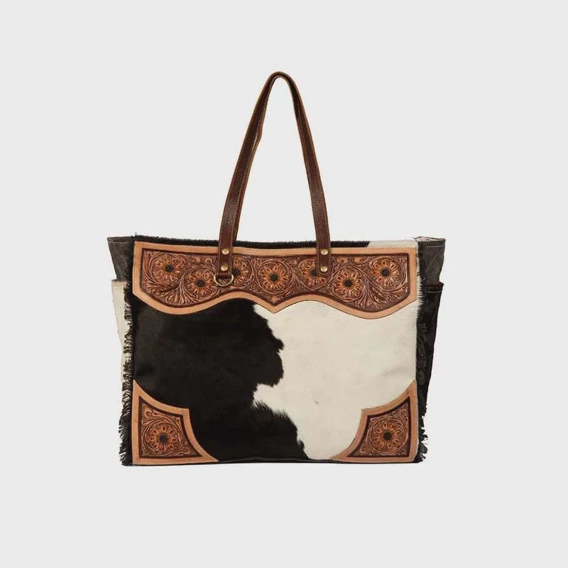 S-7870 Cartwright Hand-Tooled Bag