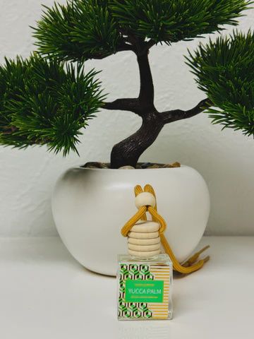 Yucca Palm Bougie Car Freshner