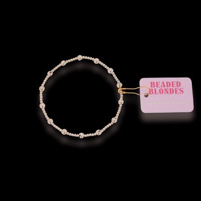 Beaded Blondes June Bracelet Gold