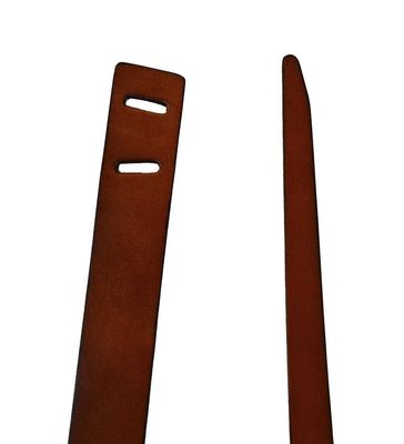 Seaforth Brown Genuine Leather 2 Hole Belt