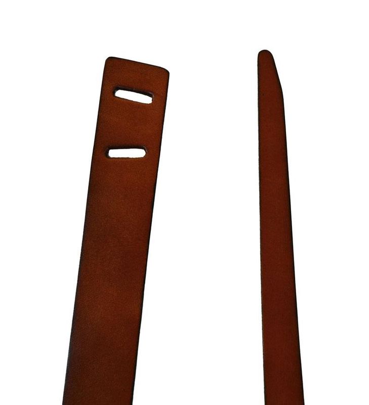 Seaforth Brown Genuine Leather 2 Hole Belt