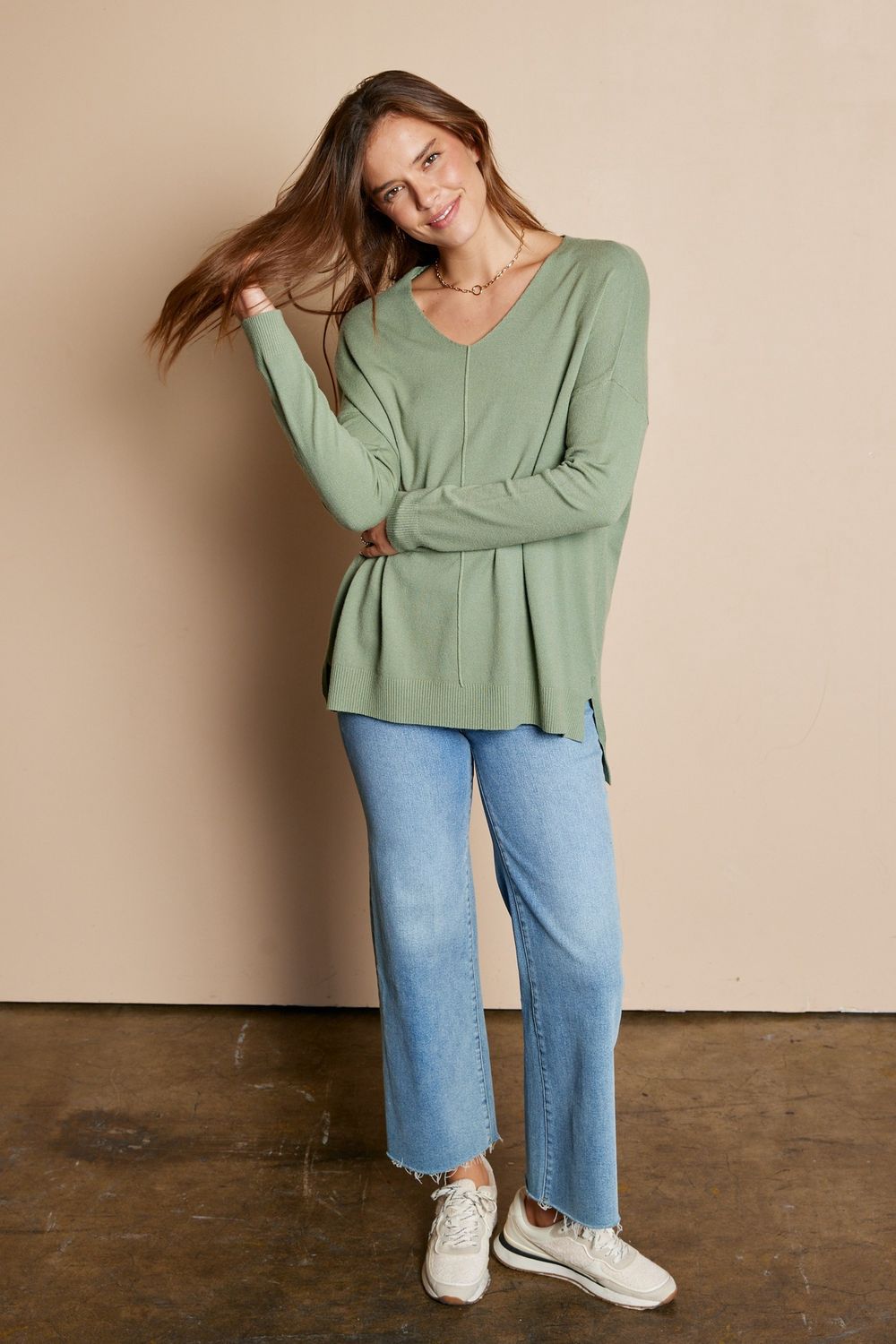 Super Soft V-Neck Sweaters