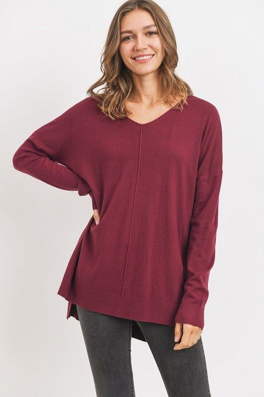 Super Soft V-Neck Sweaters