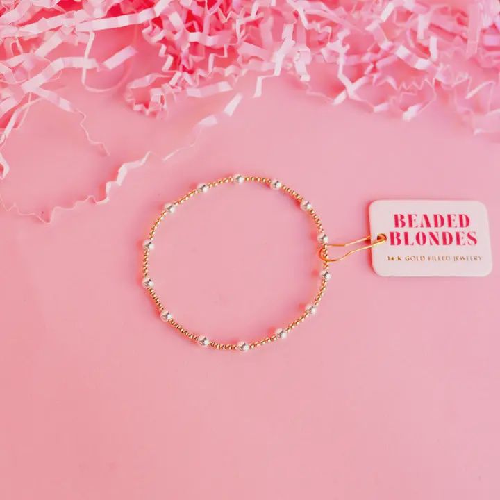 June Gold w/ Silver Bracelet