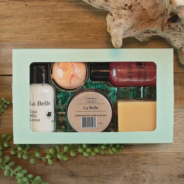 Simplified 5 piece gift set