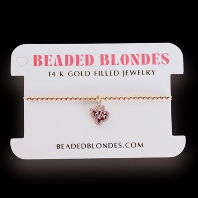 A&amp;M Charm Bracelet