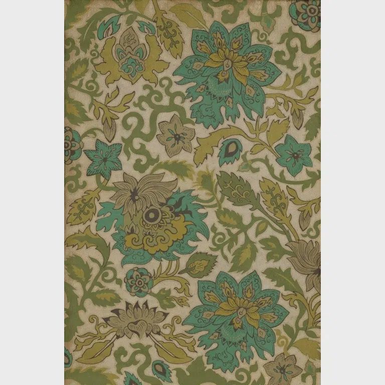 Vintage Vinyl Green 20x30 Rug