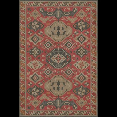 Traditional All Spice Vintage Vinyl Williamsburg 38x56 Rug