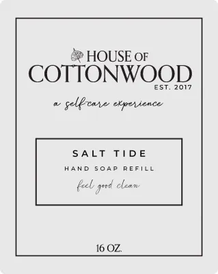 House of Cottonwood Natural Foaming Hand Soap 16oz Refill