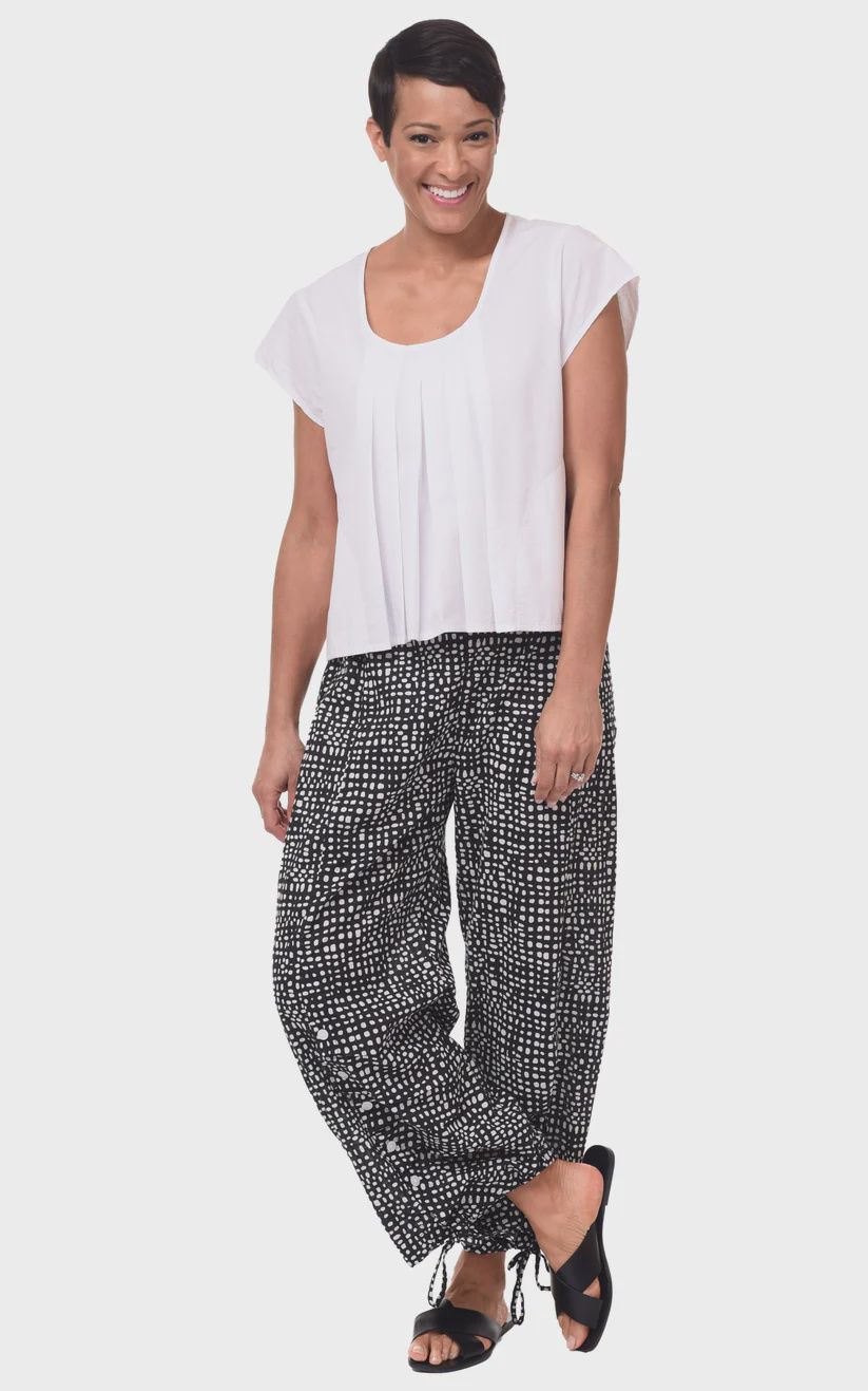 Daley Short Sleeve Pleated Shirt