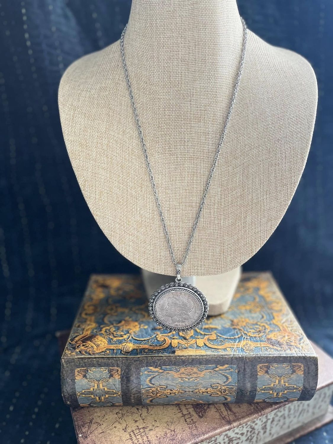 Morgan Silver Dollar Coin Necklace