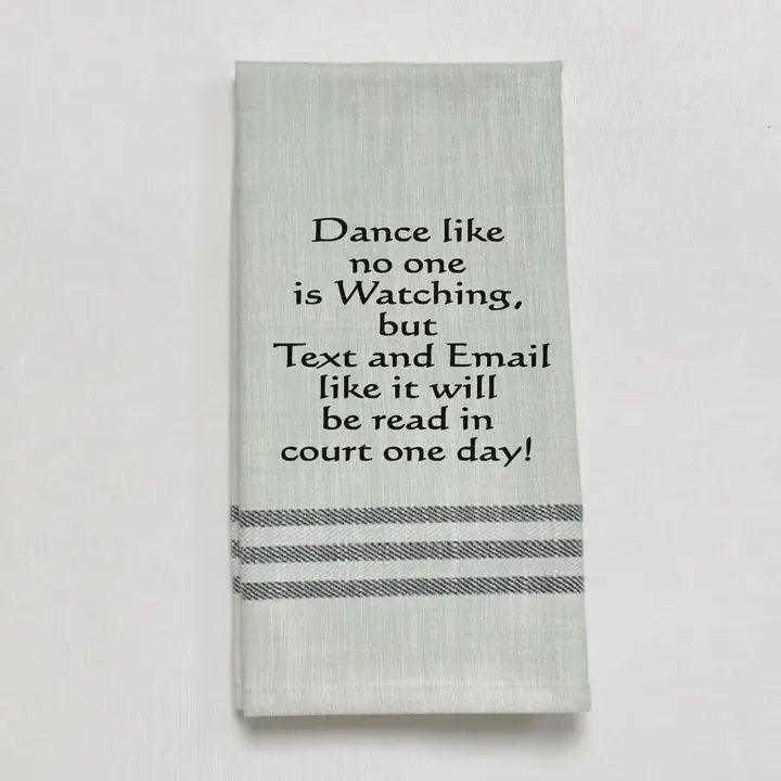 Gray Wild Hare Towels, Colour: Dance Like