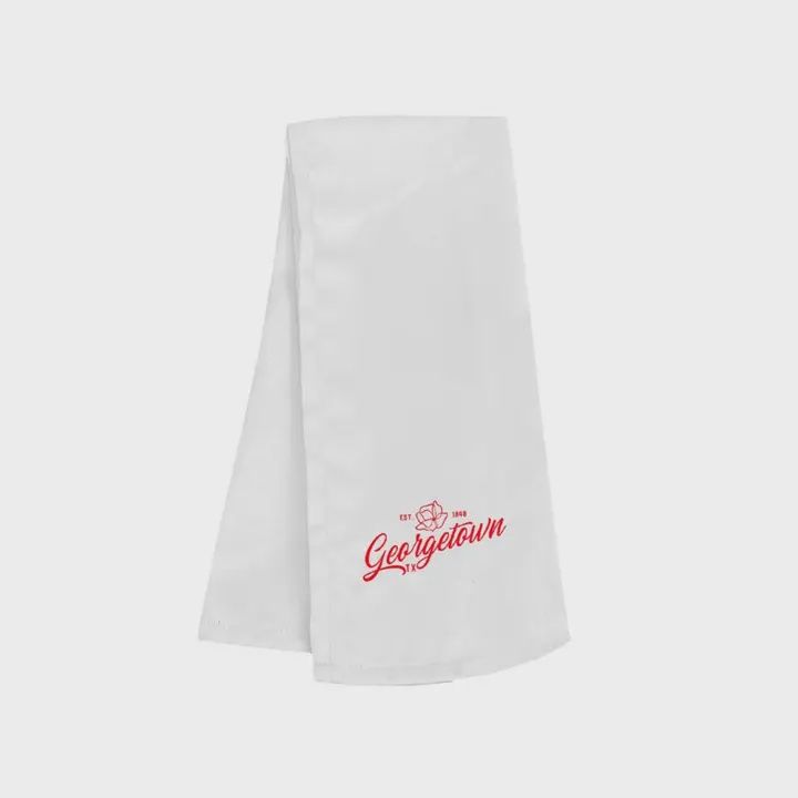 Georgetown Poppy Tea Towel