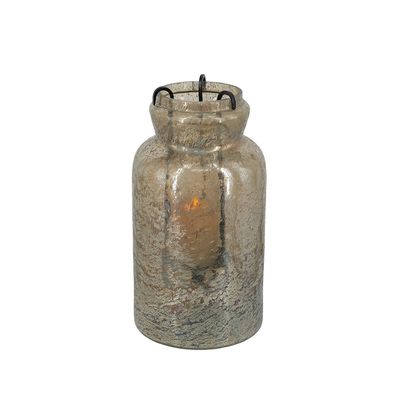 Rica Antique Brown 15&quot; Candle Holder