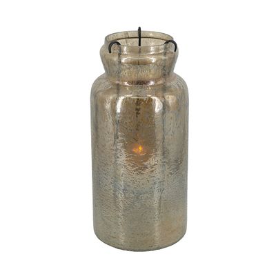Rica Antique Brown 19&quot; Candle Holder