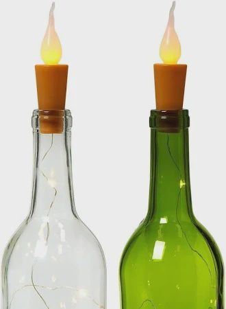 Set/2 LED Bottle Stopper Lights