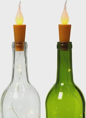 Set/2 LED Bottle Stopper Lights