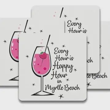 Sun City Coasters, Colour: Happy Hour