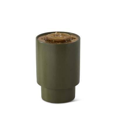 10.75 Inch Indoor Ceramic LED Water Fountain