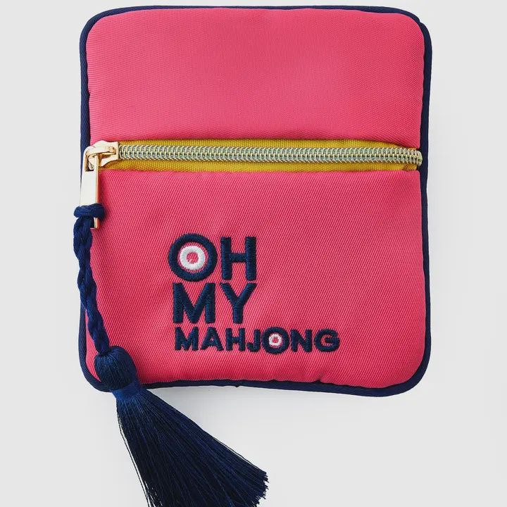 Coin &amp; Dice Bag, Colour: Strawberry Pink