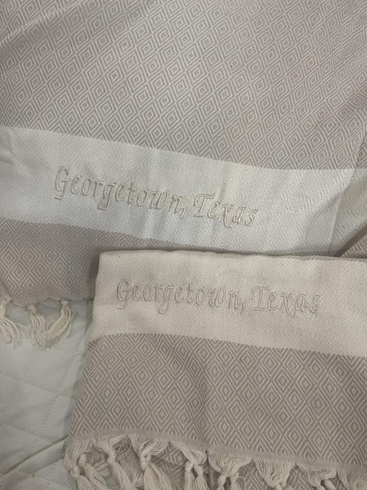 Georgetown Turkish Towels, Colour: Beige