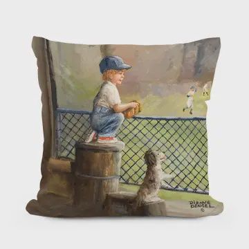 Baseball Childhood Memories Pillow- 18x18