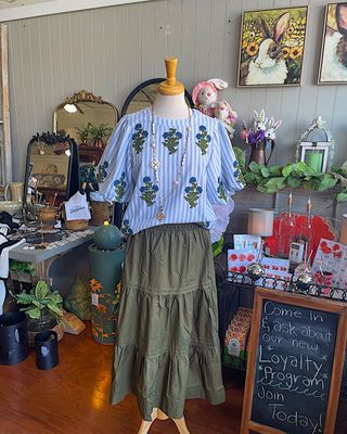 Hydrangea Blouse