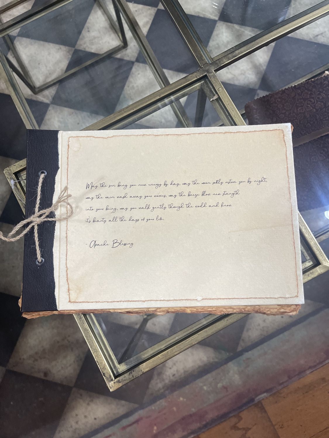 12&quot; Vintage Inspired Handcrafted Journal/Album