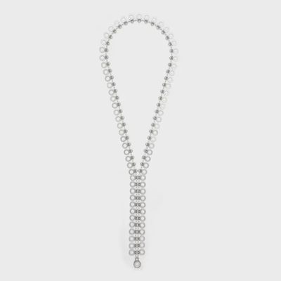 1749 Handcuff Pewter Necklace