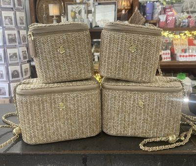 Khaki Woven Bag