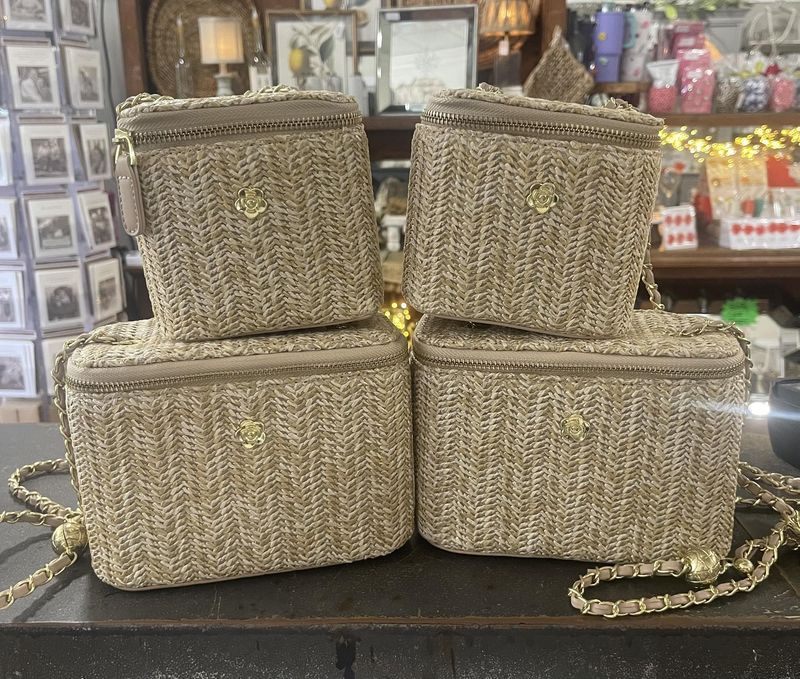 Khaki Woven Bag