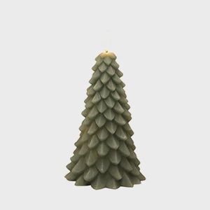 Green LED Christmas Tree Candle