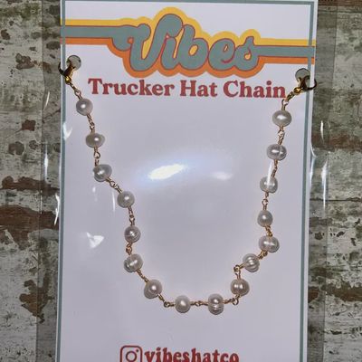 Pearl Hat Chain