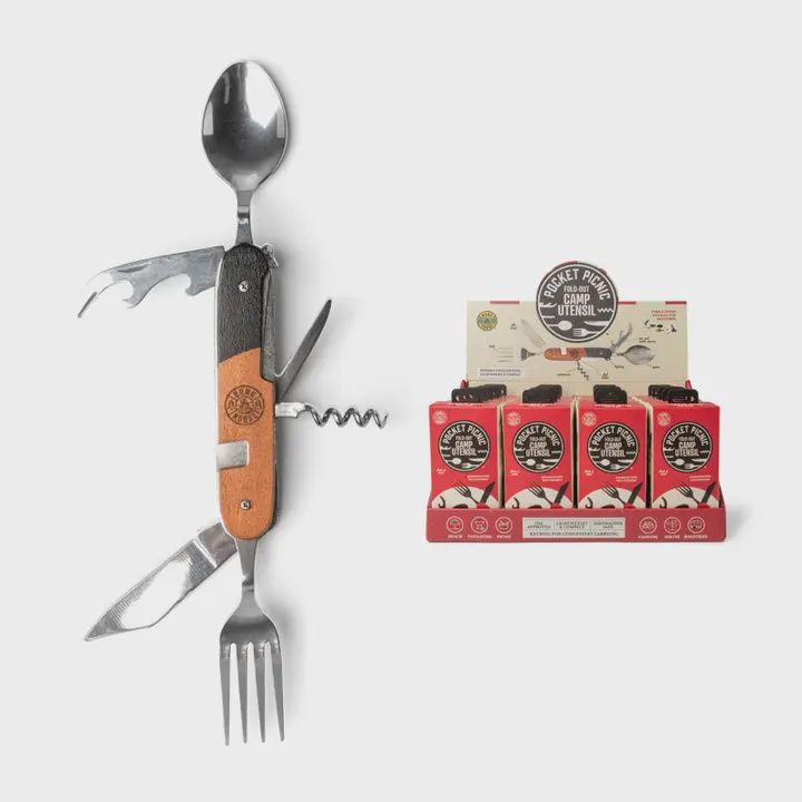 Pocket Picnic Fold-Out Camp Utensil