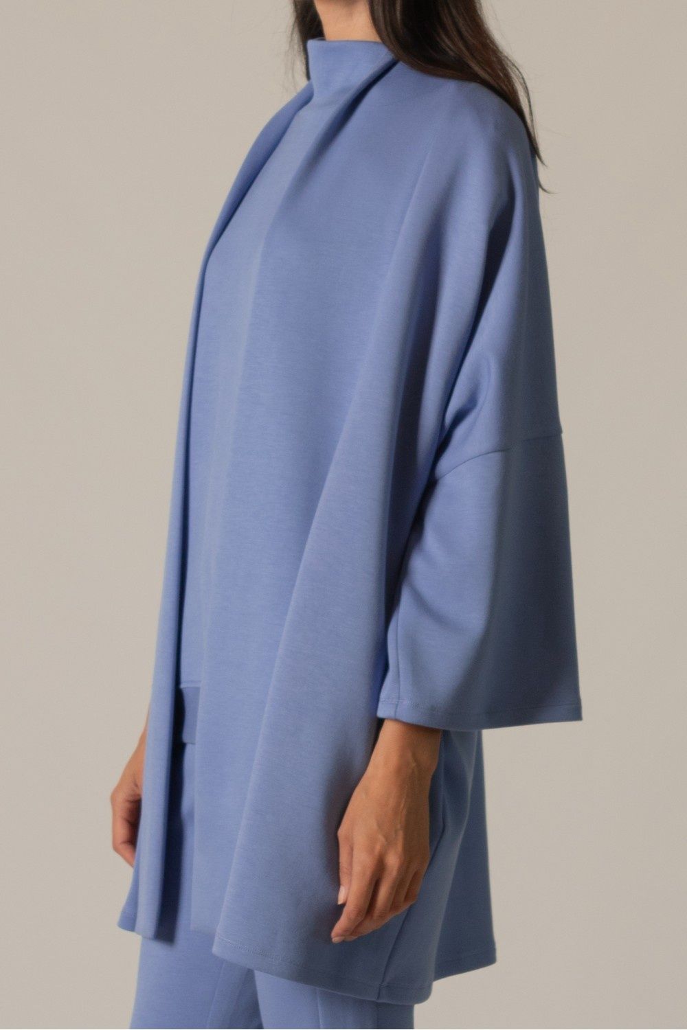 Cornflower Blue Butter Modal Kimono Cardigan