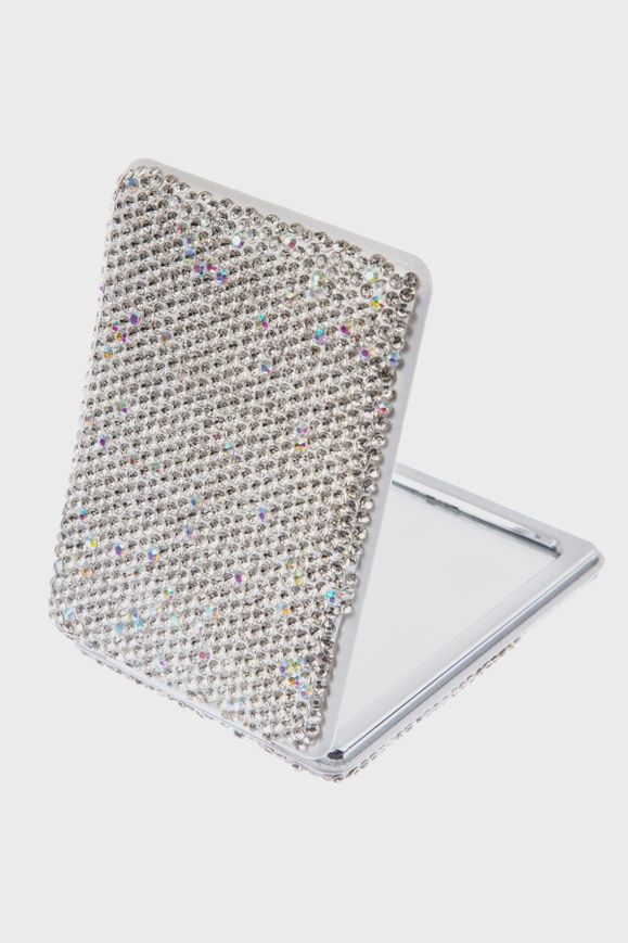 Square Rhinestone Mirror