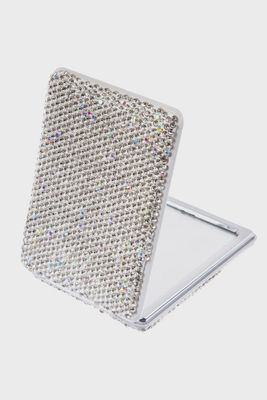 Square Rhinestone Mirror