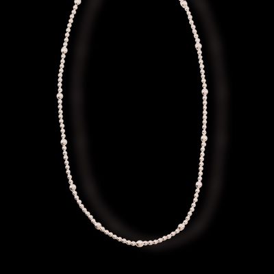 Silver Olive Necklace 16&quot;