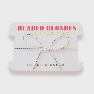 Silver Bow Bracelet