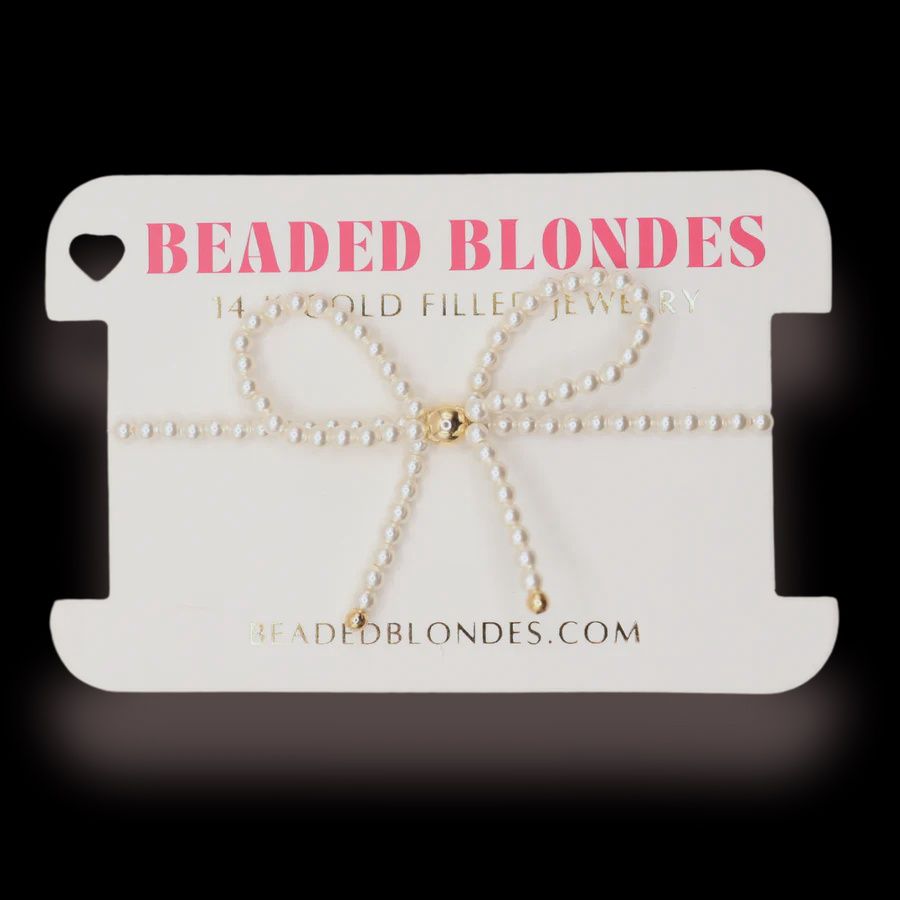 Pearl Bow Bracelet