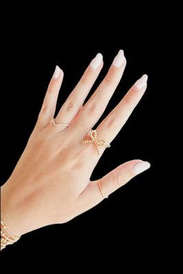 Gold Bow Ring
