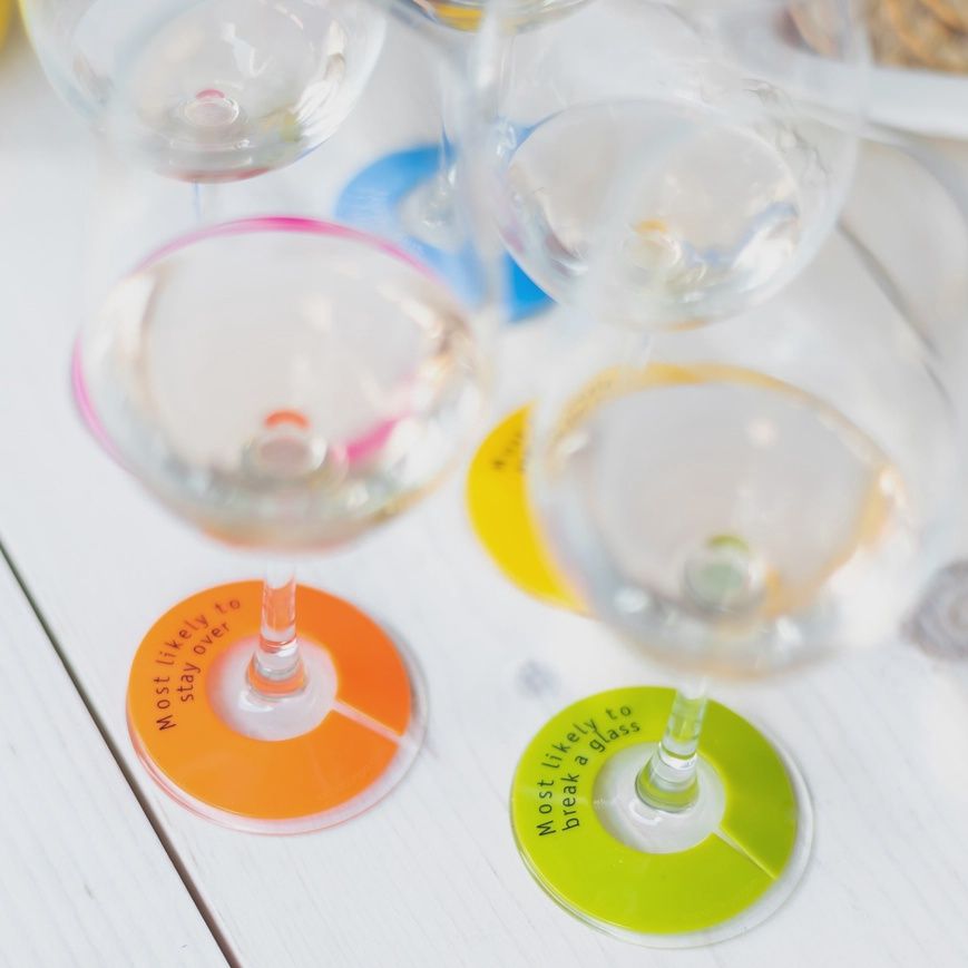 Slogan Wine Glass Names